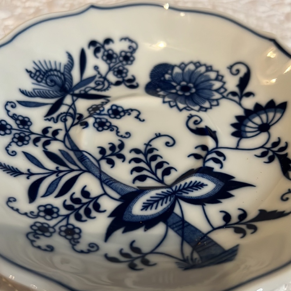 Blue Danube cups and saucers, set of 2 - Picture 10 of 16